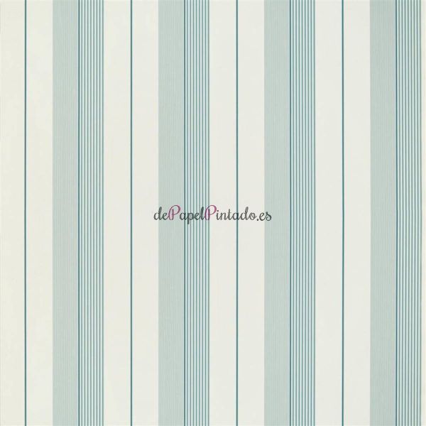 Papel Pintado RALPH LAUREN SIGNATURE STRIPE LIBRARY PRL020/14-1