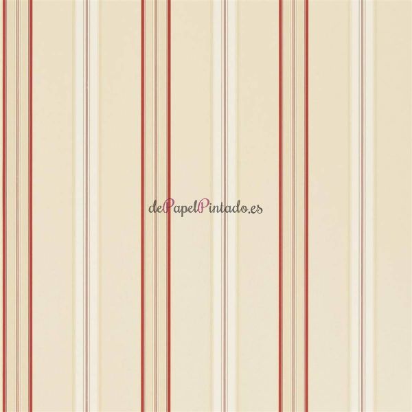 Papel Pintado RALPH LAUREN SIGNATURE STRIPE LIBRARY PRL054/06-1