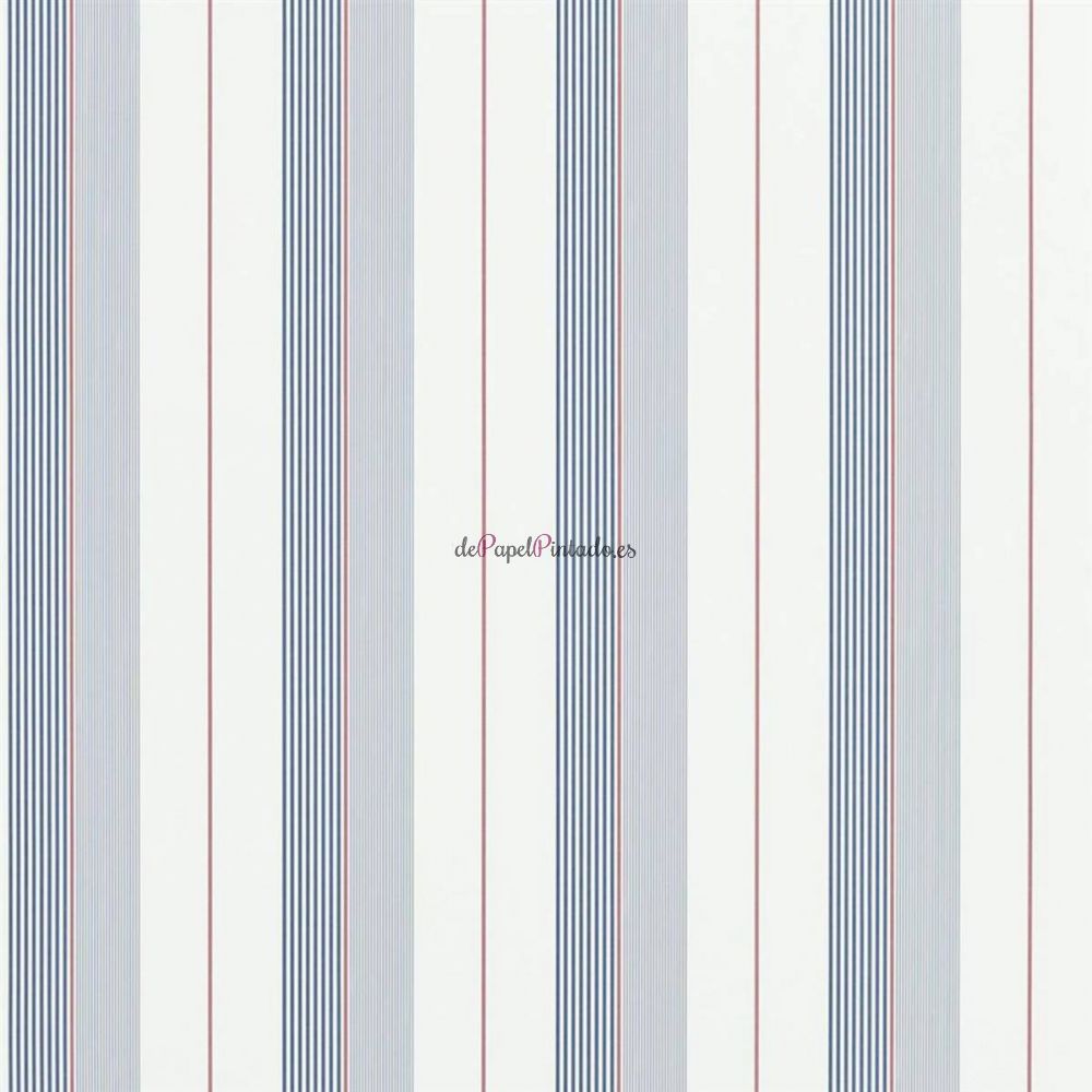 Papel Pintado RALPH LAUREN SIGNATURE STRIPE LIBRARY PRL020/06-2