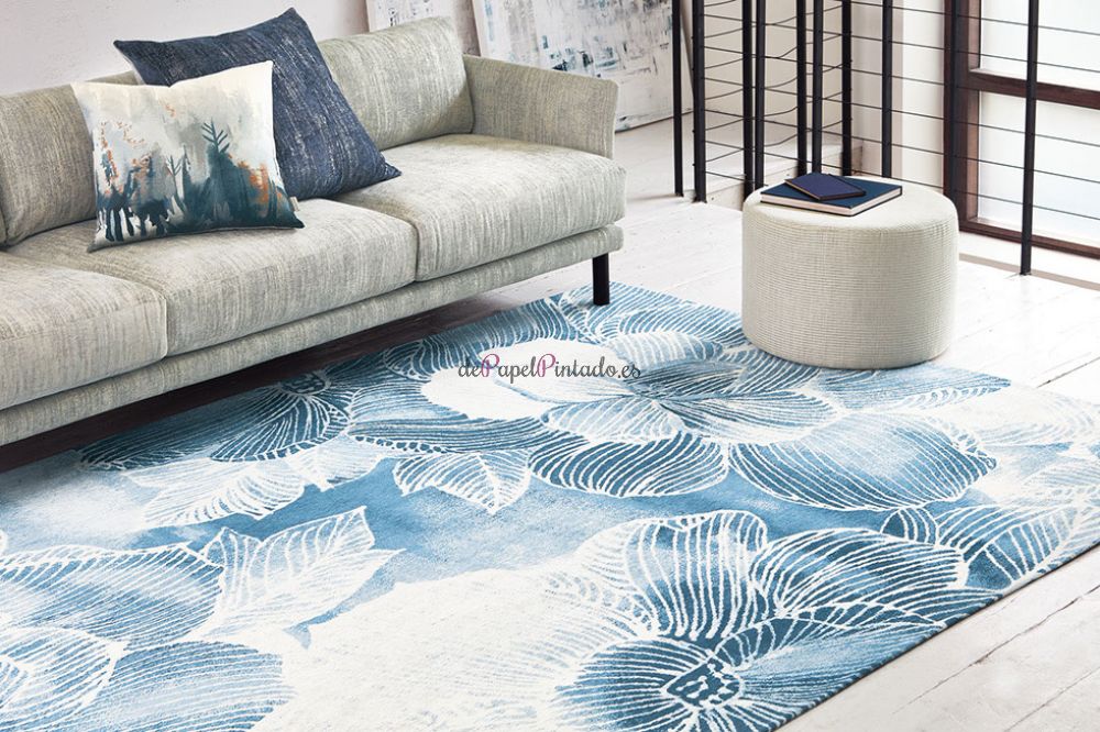 Alfombra VILLA NOVA FLAT WEAVE AKINA INDIGO-S-2