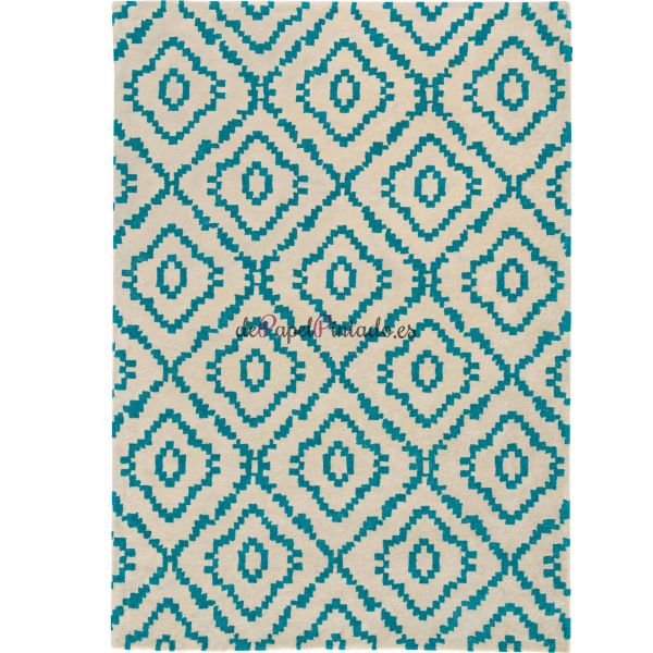 Alfombra VILLA NOVA HAND TUFTED SAMI TEAL-M-1