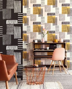 stripes, eijffinger, papel pintado - th