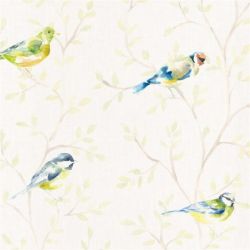 Revestimiento Voyage, referencia GARDEN BIRDS LARGE CREAM - 1