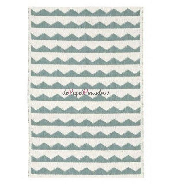 Alfombra BRITA SWEDEN PLASTIC RUGS GITTAN WATER 70X100-1