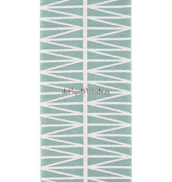 Alfombra BRITA SWEDEN PLASTIC RUGS HELMI TURQUOISE 70X100-1