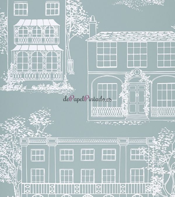 Papel Pintado LITTLE GREENE 20TH CENTURY PAPERS HAMPSTEAD PENUMBRA-1