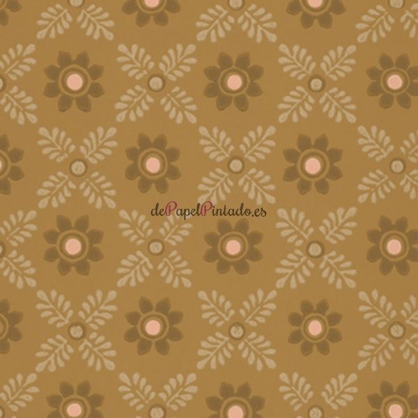 Papel Pintado LITTLE GREENE NATIONAL TRUST PAPERS IV DISTY BLOCK - BOMBOLONE-1