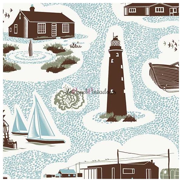 Papel Pintado MINI MODERNS 2 DUNGENESS AZDPT023CB-1