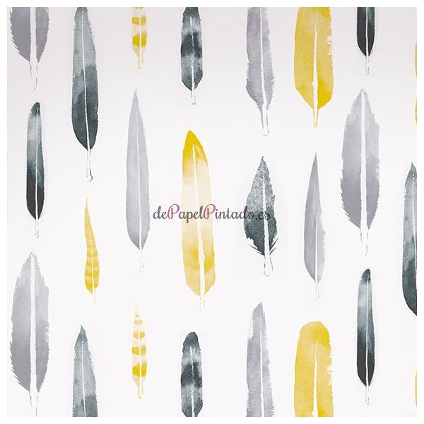 Papel Pintado MINI MODERNS 2 FEATHERS AZDPT024MU-1