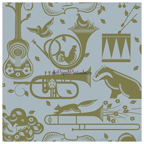 Papel Pintado MINI MODERNS 1 PETL AZDPT012PB-1