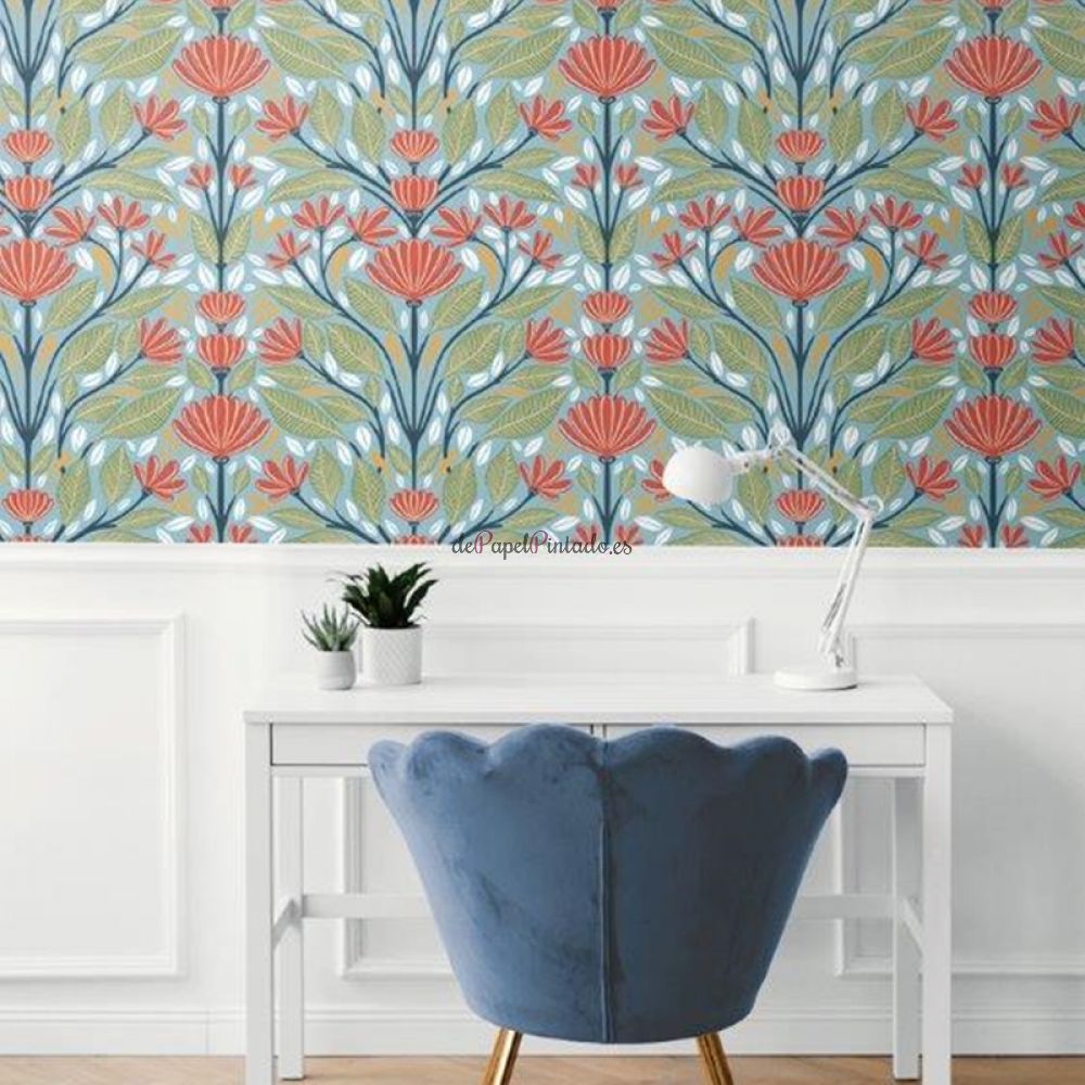 Papel Pintado SEABROOK SUMMER HOUSE SC20601-2