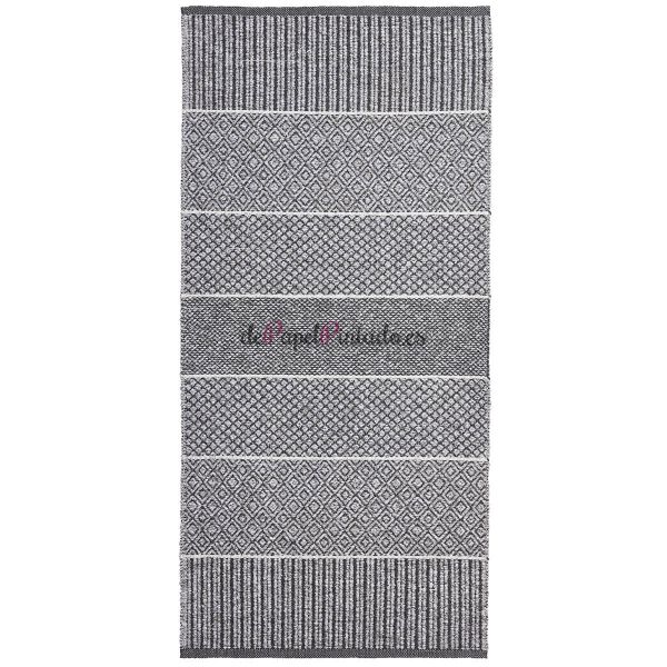 Alfombra HORREDS MATTAN MIX COTTON VINYL ALICE GREY 70x50-1