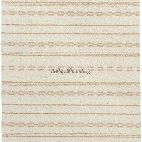 Alfombra HORREDS MATTAN MIX COTTON VINYL ASTA WHITE 70x100-1