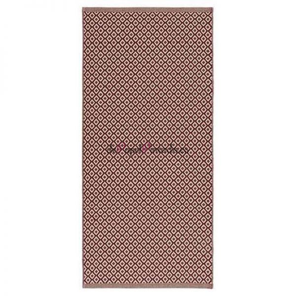 Alfombra HORREDS MATTAN WOOL BJORKO RED 75x150-1