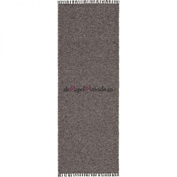 Alfombra HORREDS MATTAN WOOL & COTTON NATALIA BLACK 70x100-1