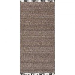 Alfombra Horreds Mattan, referencia TOVA DARK BROWN 70x150 - 1