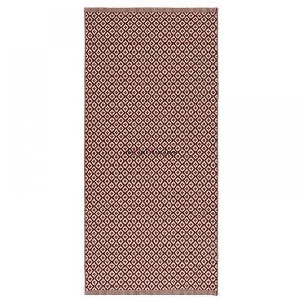 Alfombra HORREDS MATTAN WOOL BJORKO RED 75x150-2