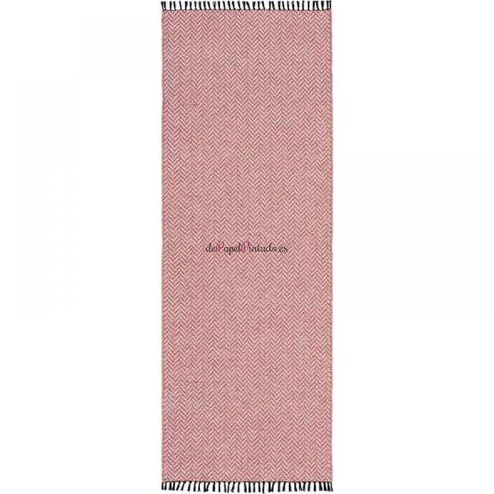 Alfombra HORREDS MATTAN WOOL & COTTON COLLETE PINK 70X100-2