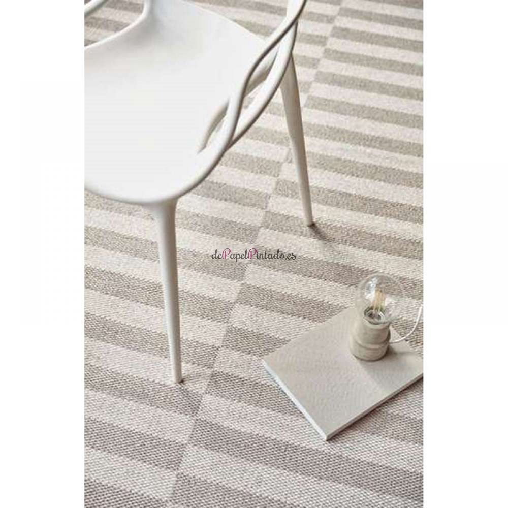 Alfombra HORREDS MATTAN VINYL IRMA BEIGE 70x50-2