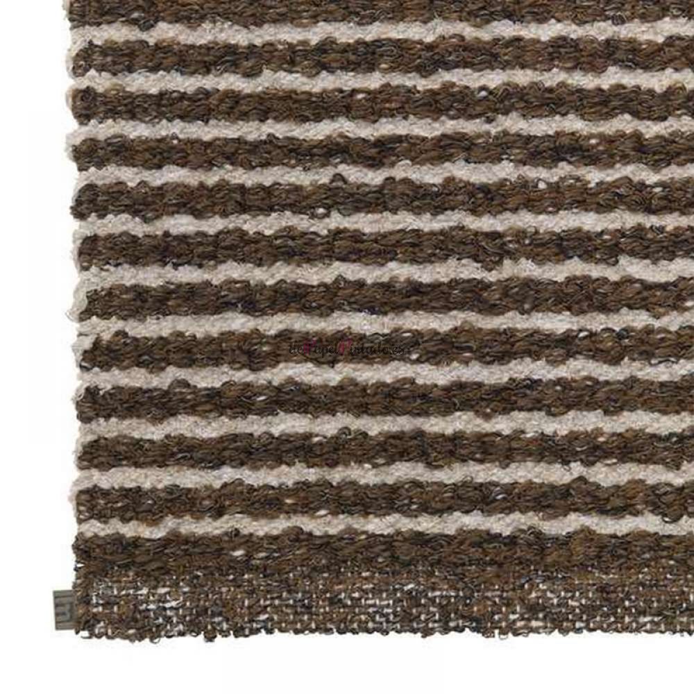 Alfombra HORREDS MATTAN WOOL & COTTON VERA DARK BROWN 70x150-2