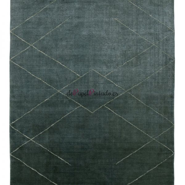 Alfombra LINIE DESIGN HANDMADE TETSU DK BLUE 140 x 200-1