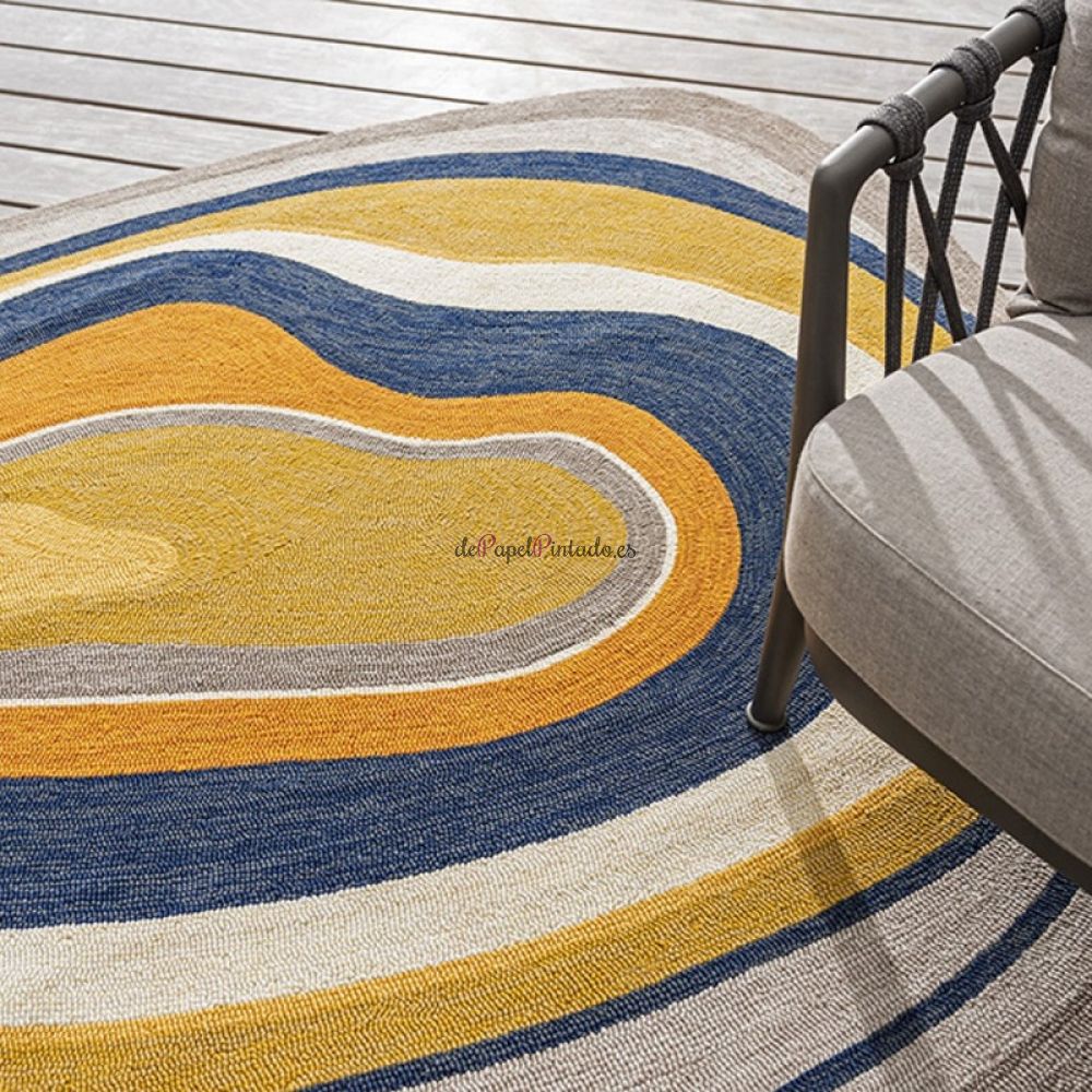 Alfombra BRINK&CAMPMAN IN-OUTDOOR AURA OCHRE 140 X 200-2