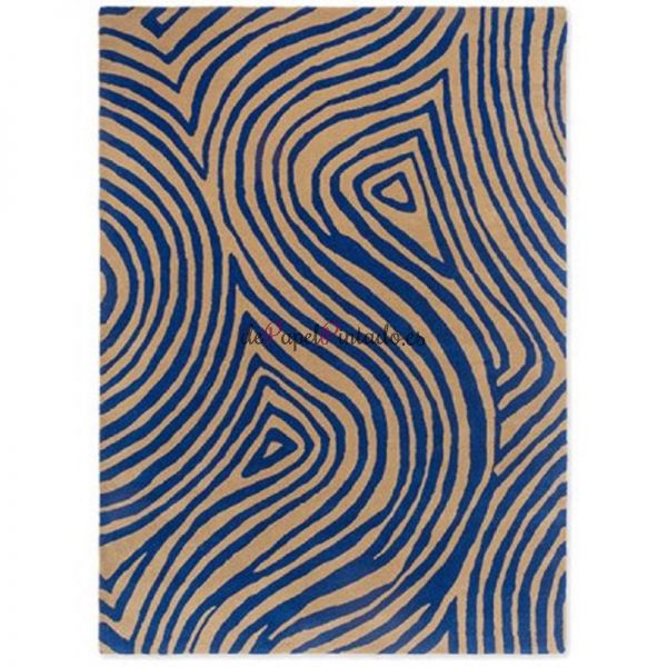 Alfombra BRINK&CAMPMAN DECOR GROOVE ELECTRIC BLUE140X200-1