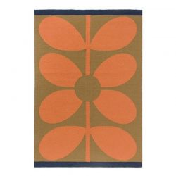 Alfombra Orla Kiely, referencia GIANT SIXTIES TOMATO 140 X 180 - 1