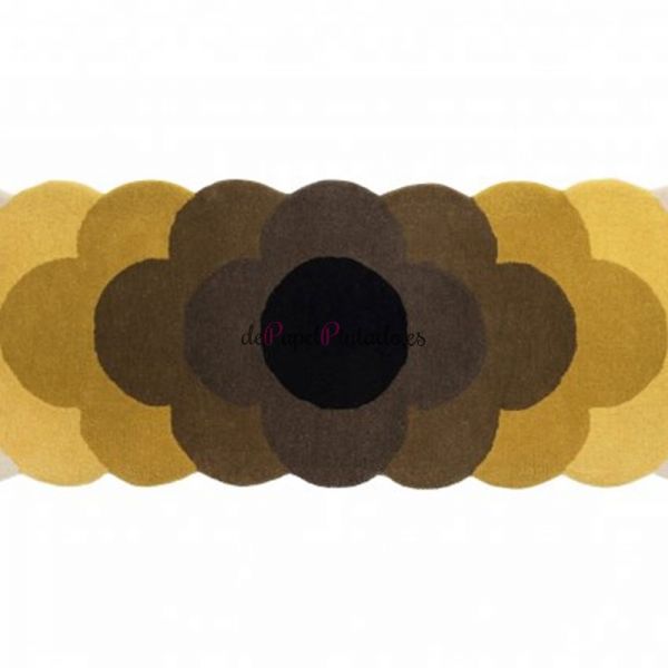 Alfombra ORLA KIELY LANA OPTICAL FLOWER DANDELION 67X230-1