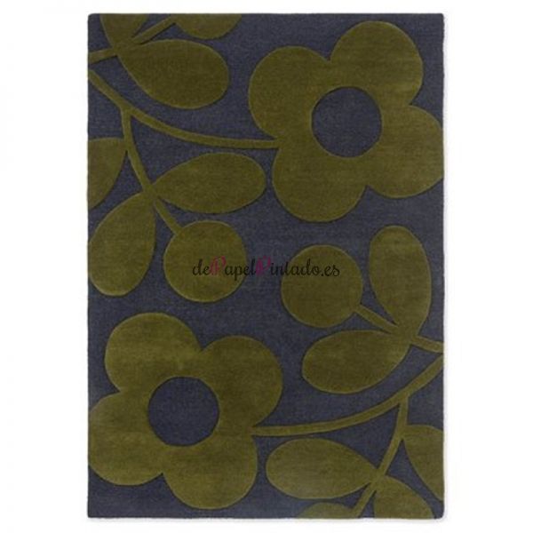 Alfombra ORLA KIELY LANA SPRIG STEM MARINE 120X180-1