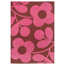 Alfombra Orla Kiely, referencia SPRIG STEM PAPRIKA 120X180 - 1