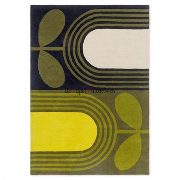 Alfombra ORLA KIELY LANA STRIPED TULIP SEAGRASS 120X180-1