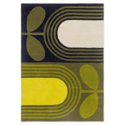 Alfombra Orla Kiely, referencia STRIPED TULIP SEAGRASS 120X180 - 1