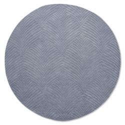 Alfombra Wedgwood, referencia FOLIA 2.0 ROUND COOL GREY 150 - 1