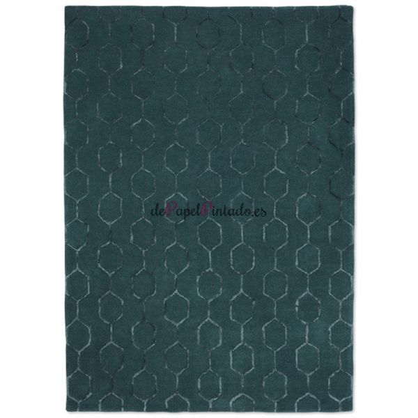 Alfombra WEDGWOOD LANA Y VISCOSA GIO TEAL 120X180-1