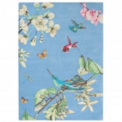 Alfombra Wedgwood, referencia HUMMINGBIRD BLUE 120X180 - 1