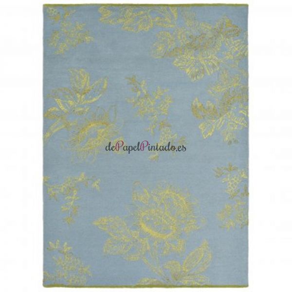 Alfombra WEDGWOOD LANA Y VISCOSA TONQUIN BLUE 120X180-1