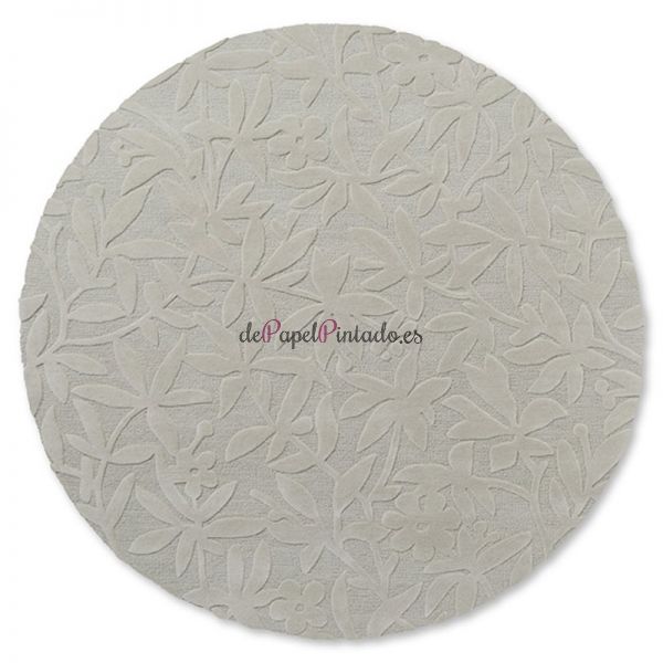 Alfombra LAURA ASHLEY LANA CLEAVERS NATURAL ROUND 150-1