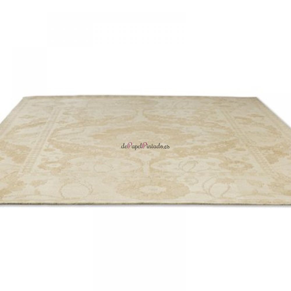 Alfombra LAURA ASHLEY ALGODON, LANA Y VISCOSA NEWBOROUGH PALE GOLD 140X200-2