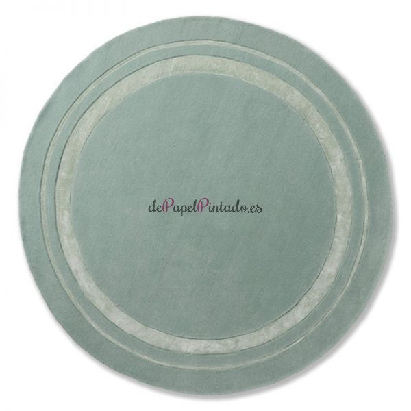 Alfombra LAURA ASHLEY LANA Y VISCOSA REDBROOK ROUND DUCK EGG 150-1