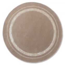 Alfombra Laura Ashley, referencia REDBROOK ROUND HAZELNUT 150 - 1