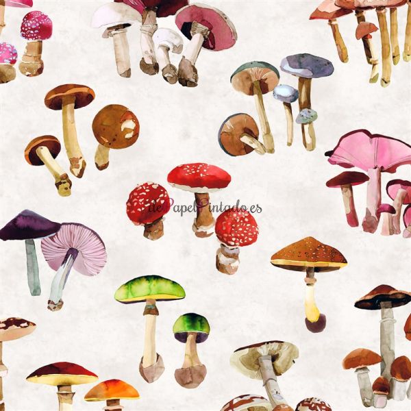 Papel Pintado BARBARA OSORIO BARBARA OSORIO WALLPAPER FUNGHI BFW267-1