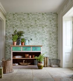 POTTING ROOM, SANDERSON, PAPEL PINTADO - th