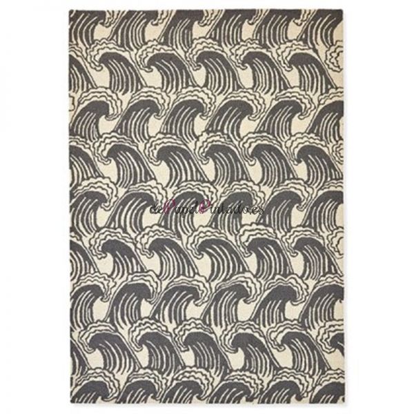 Alfombra SCION LANA RIDE THE WAVE LIQUORICE 120X180-1