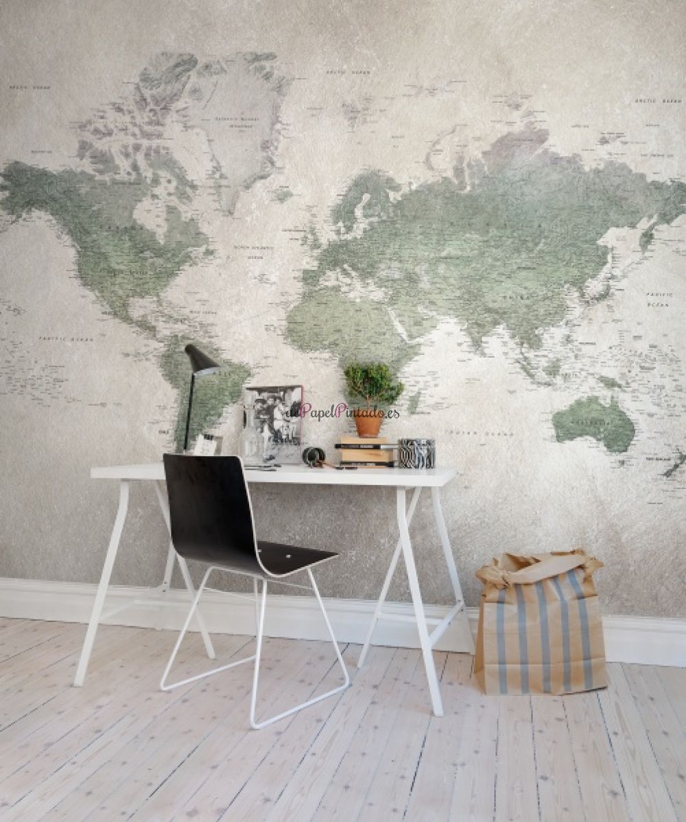 Fotomural REBEL WALLS MAPS R13901-2