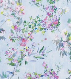 designers guild, majolica, papel pintado - th