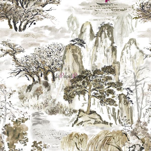 Tela DESIGNERS GUILD SHANGHAI GARDEN FDG2296/ 02-1