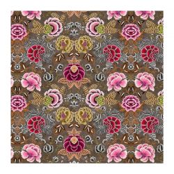 Fotomural Rose De Damas Cranberry de Designers Guild, referencia PDG1168-04 - 1