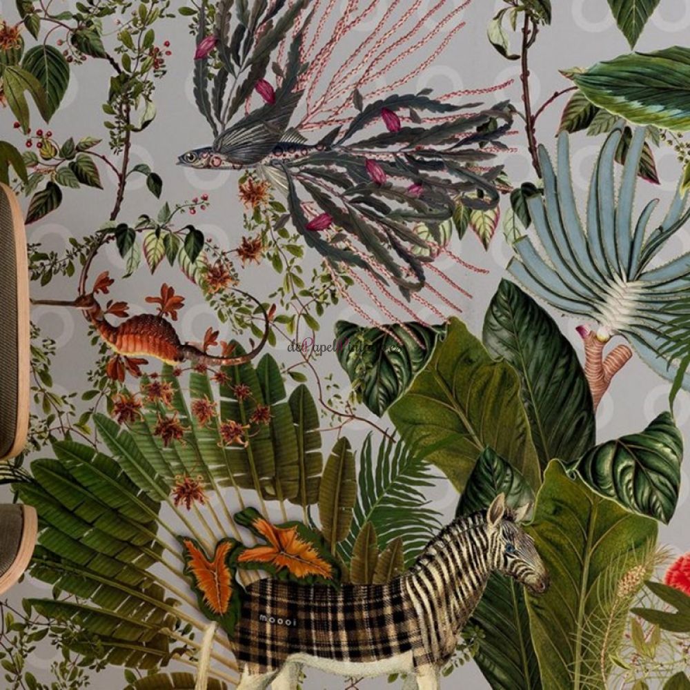 Revestimiento ARTE MOOOI WALLCOVERINGS EXTINCT ANIMALS MO2073-2