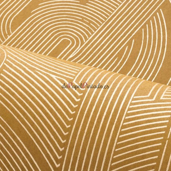 Papel Pintado CASAMANCE FAUBOURG DES LUMIERES PORTE DOREE 7628 21 40-1